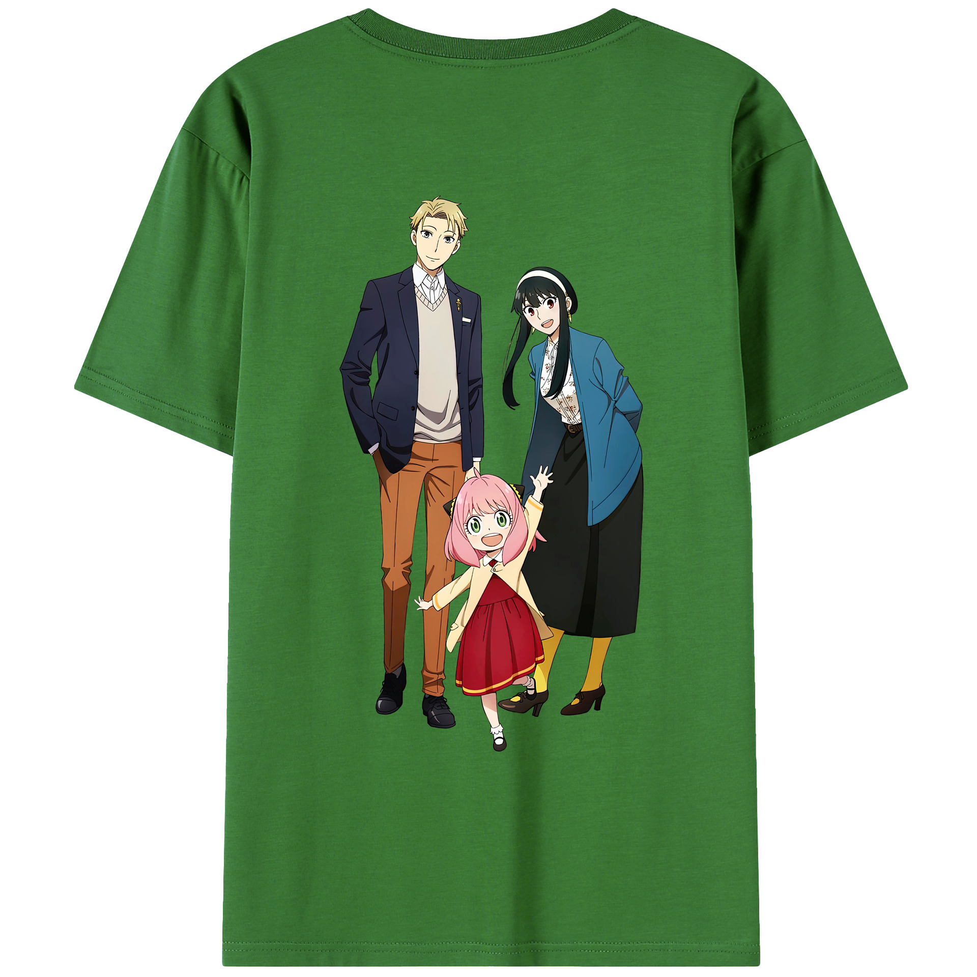 （画像用） SPY×FAMILY间谍家家酒 レディース半袖Tシャツ(バックプリント)